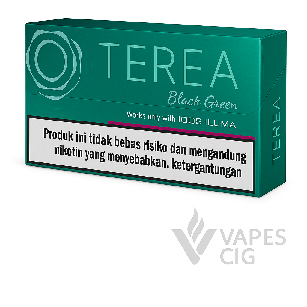 Smooth IQOS ILUMA compatible Terea Black Green sticks – Vapescig