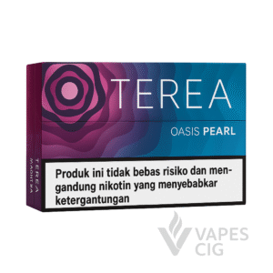 Terea Oasis Pearl heatstick pack made in Indonesia